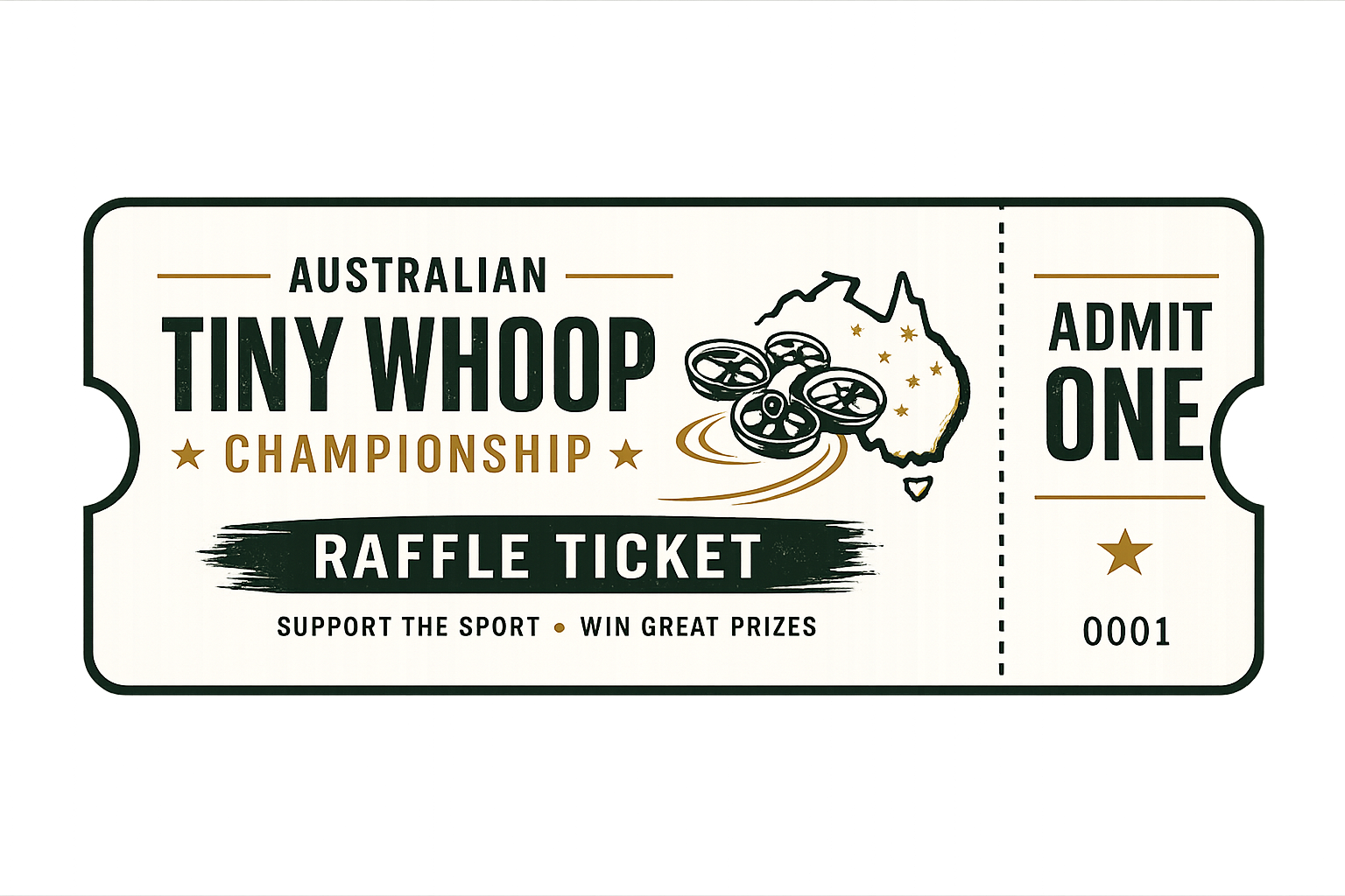 2026 AU Whoop Champs Raffle Ticket